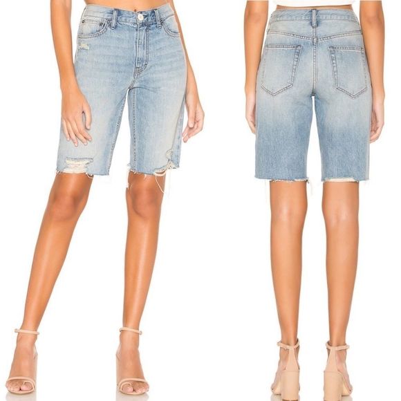 ✨Free People ✨ Caroline Cut Off Shorts🌸 - Picture 2 of 10